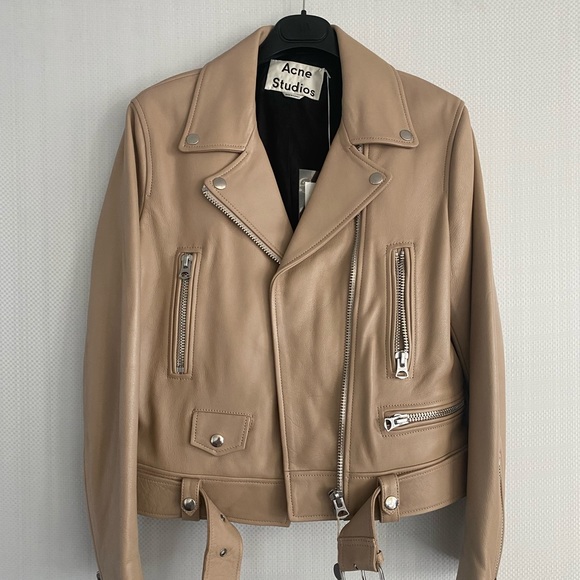 ACNE leather jacket with tags - Picture 1 of 6